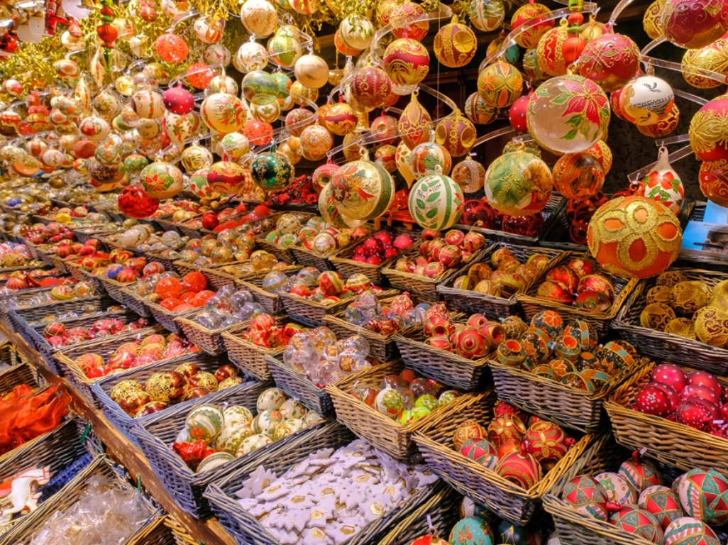 Christmas ornaments.