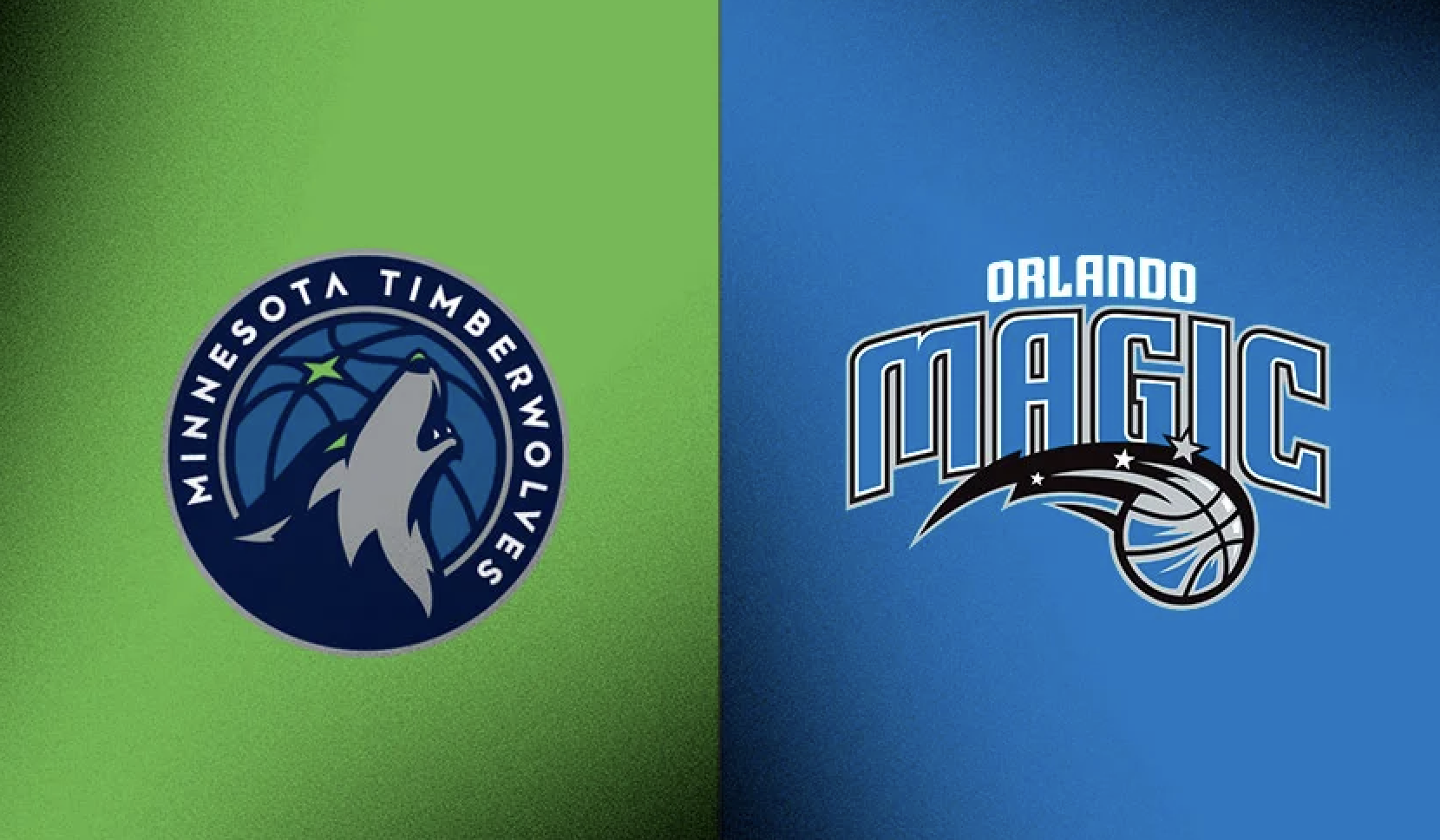 Minnesota Timberwolves and Orlando Magic logos.