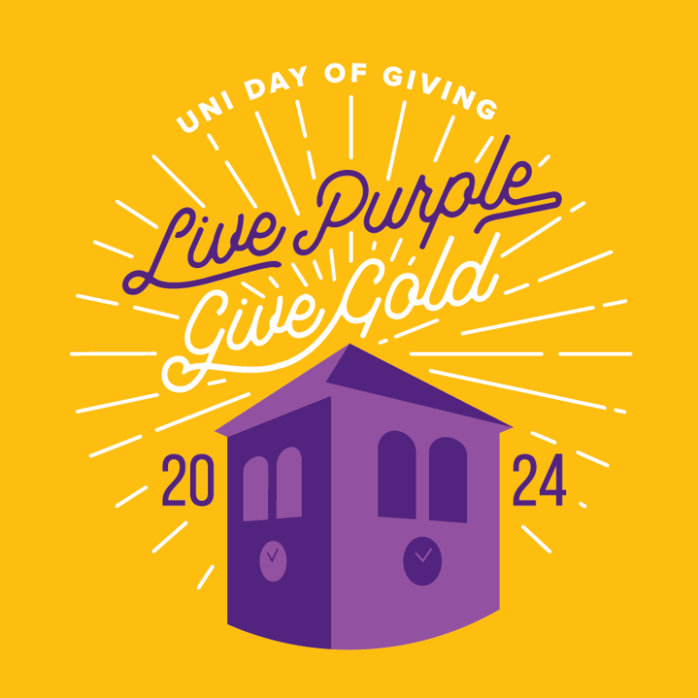 UNI Day of Giving-Live Purple Give Gold-2024