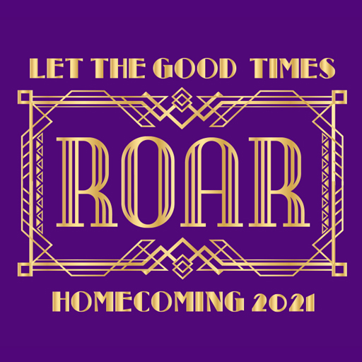 Let the Good Times Roar Homecoming 2021 Logo