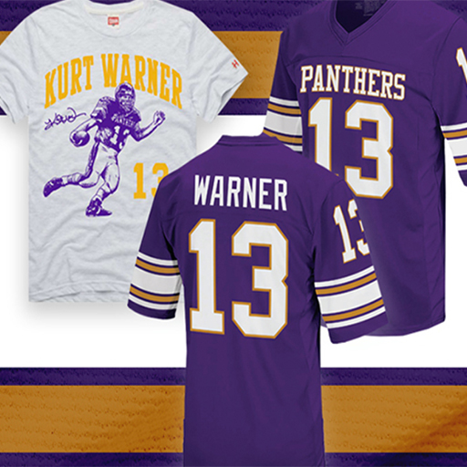 Kurt Warner jersey and appareal