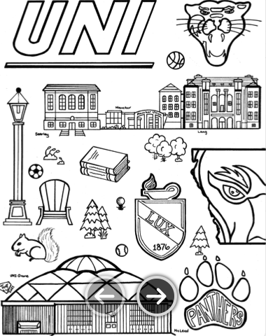 Sesquicentennial collage drawing