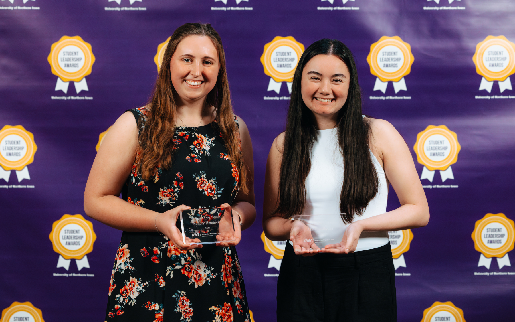Student winners for leadership awards
