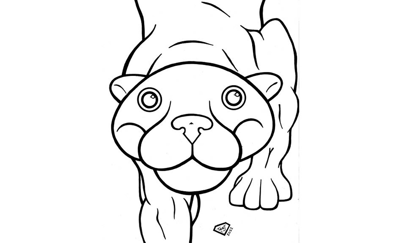Panther Coloring Page