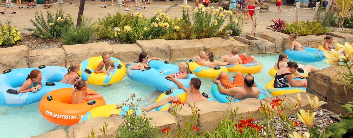 Lost Island Waterpark Lazy River
