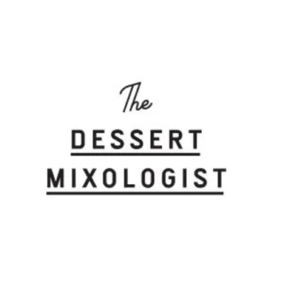The Dessert Mixologist logo in black font