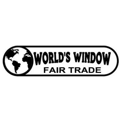 Image of globe with "World's Window Fair Trade"
