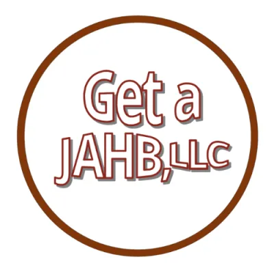 Get a Jahb logo in a brown circle