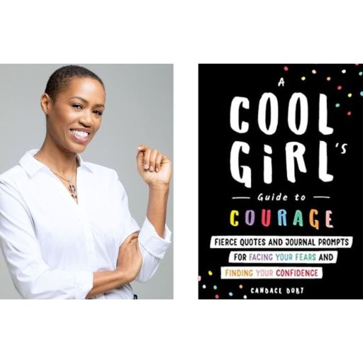 Candace Doby and her book A Cool Girl's Guide to Courage