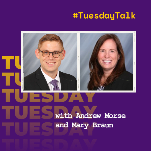 #TuesdayTalk with Andrew Morse and Mary Braun