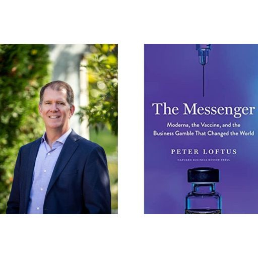 Peter Loftus and his book The Messenger